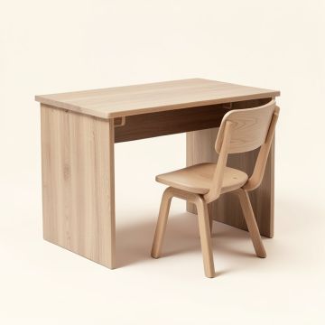 Yara Plastic Kids 20.3 '' W Writing Desk And Chair Set (synthetic illustration; no displayed measurements)
