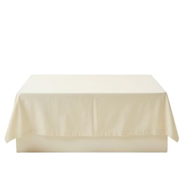 Holly Brook Flat Bed Sheet - Ivory