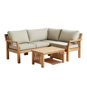 Polywood® Modern 3 Piece Seating Group With Cushions