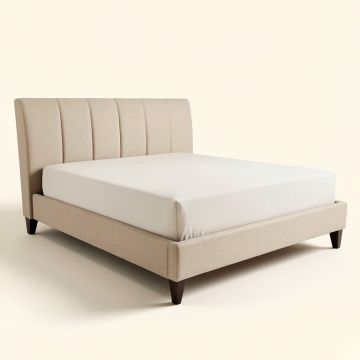 Upholstered Standard Bed (synthetic illustration; no displayed measurements)