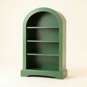 Birch Branch Freestanding Bookcase - Green (synthetic illustration; no displayed measurements)