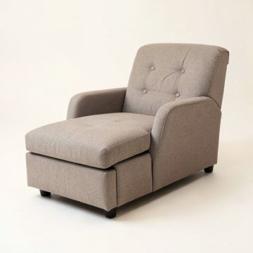 Glenn Tufted Armless Chaise Lounge (synthetic illustration; no displayed measurements)