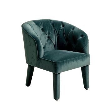 Stonefort Tufted Velvet Upholstered Dining Chair