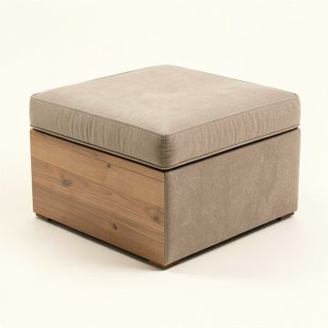 Dunston 28 '' Square Storage Ottoman (synthetic illustration; no displayed measurements)