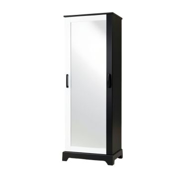 Argante Over The Door Jewelry Armoire With Mirror
