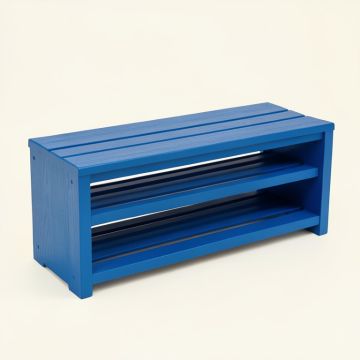 Dawn Dell Shoe Storage Bench - Blue (synthetic illustration; no displayed measurements)