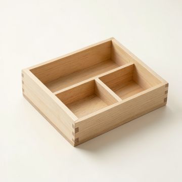 Glen Bend Empty Pantry Drawer Organizer Insert - Beige (synthetic illustration; no displayed measurements)