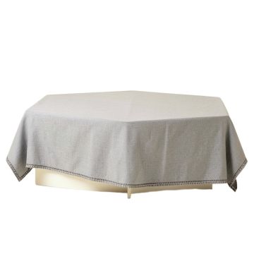 Shore Crossing Flat Bed Sheet - Gray