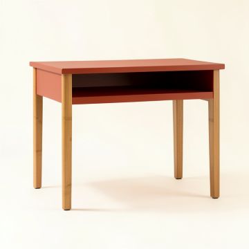 Stone Canyon Writing Desk - Terracotta (synthetic illustration; no displayed measurements)