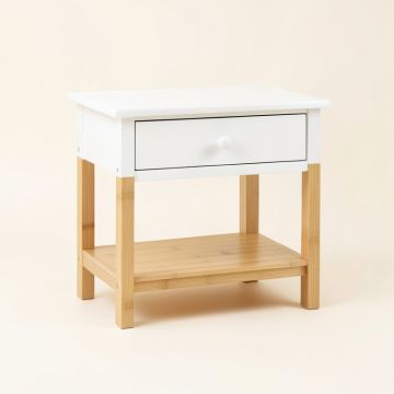 Alder Edge Nightstand - White (synthetic illustration; no displayed measurements)