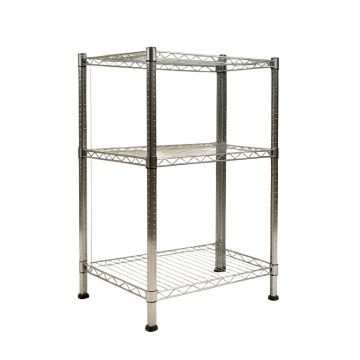 Epoxy Wire Shelving Unit