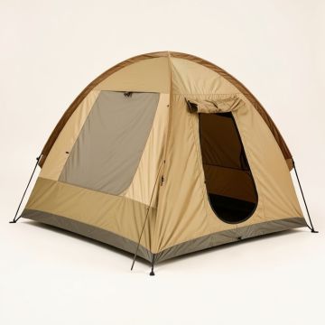 Happy Camper 2 Person Tent With Carry Bag (synthetic illustration; no displayed measurements)