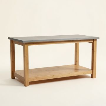 Pine Dale Empty Workshop Workbench - Gray (synthetic illustration; no displayed measurements)
