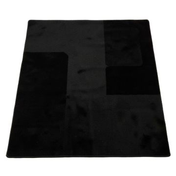 Olive Bluff Rectangular Area Rug - Black