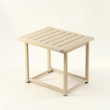 Harbor Branch Compact Balcony Table - Beige (synthetic illustration; no displayed measurements)