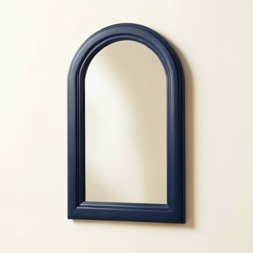 Summit Canyon Framed Wall Mirror - Navy (synthetic illustration; no displayed measurements)