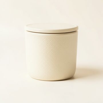 Birch Crossing Storage Canister With Lid - Cream (synthetic illustration; no displayed measurements)