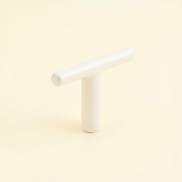 Wren Brook Cabinet Handle Without Packaging - White (synthetic illustration; no displayed measurements)