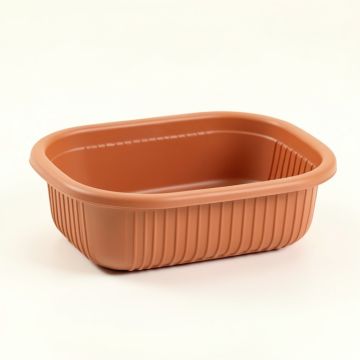 Reed Brook Empty Under-Desk Cable Tray - Terracotta (synthetic illustration; no displayed measurements)