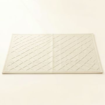 Cedar Bluff Rectangular Outdoor Rug - Ivory (synthetic illustration; no displayed measurements)