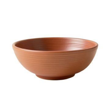 Flint Brook Dining Bowl - Terracotta (synthetic illustration; no displayed measurements)