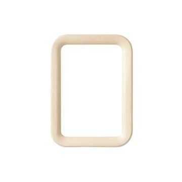 Linden Bend Framed Wall Mirror - Ivory