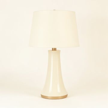 Tortola 30 '' Cream Table Lamp (synthetic illustration; no displayed measurements)