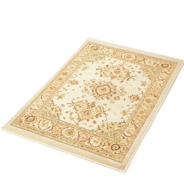 Runner Oriental Hand-Knotted Wool Plum/Ivory Area Rug
