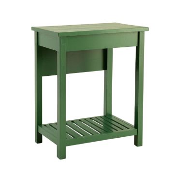 Cedar Crossing Freestanding Laundry Folding Counter - Green
