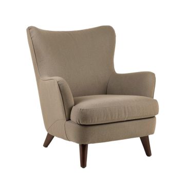Farley 27.75 '' Wide Polyester Wingback Chair