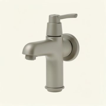 Dryden Trim Wall Mounted Bathroom Faucet With Drain Assembly (synthetic illustration; no displayed measurements)