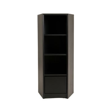 Aspen Dale Narrow Cubby Tower - Black
