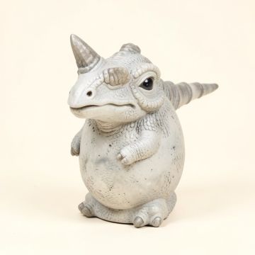 Baby Triceratops Dino Egg Statue (synthetic illustration; no displayed measurements)