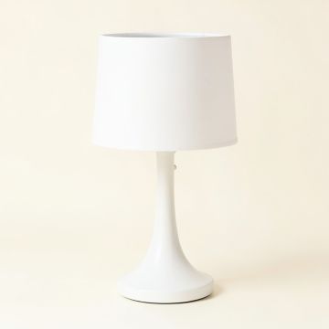 Irmlinde 23 '' White Table Lamp (synthetic illustration; no displayed measurements)