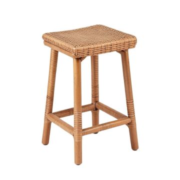 Enloe Wicker 28.75 '' Patio Bar Stool