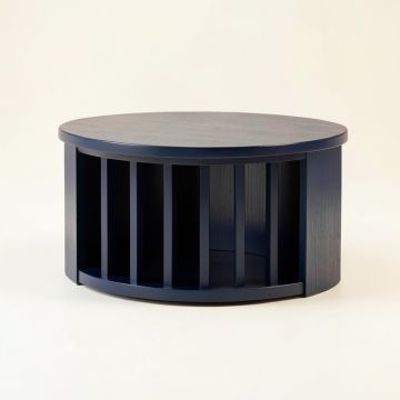 Birch Edge Shoe Storage Bench - Navy (synthetic illustration; no displayed measurements)