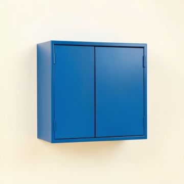Rowan Brook Wall-Mounted Entry Cabinet - Blue (synthetic illustration; no displayed measurements)