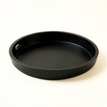 Bay Crest Serving Tray - Black (synthetic illustration; no displayed measurements)
