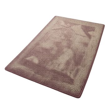 Hand-Knotted Plum Area Rug