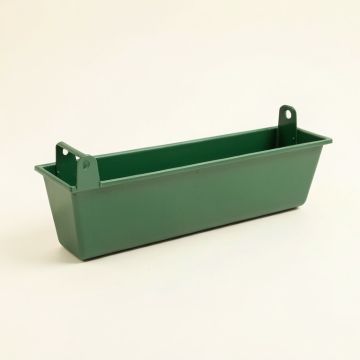 Cove Brook Empty Railing Planter With Integral Brackets - Green (synthetic illustration; no displayed measurements)