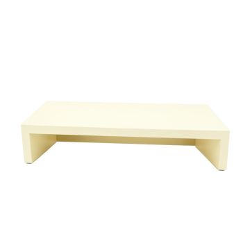Rowan Brook Desktop Monitor Riser - Cream