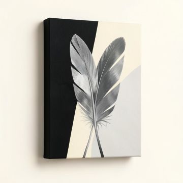 Feather Iii Graphic Art On Wrapped Canvas (synthetic illustration; no displayed measurements)
