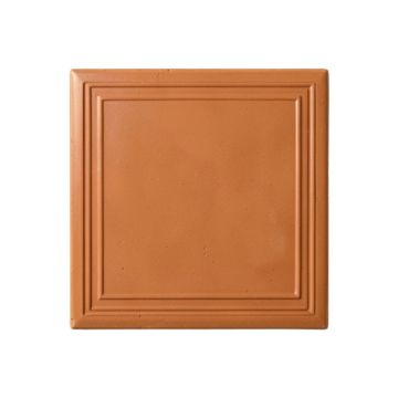 Birch Canyon Uninstalled Square Decorative Tile - Terracotta (synthetic illustration; no displayed measurements)