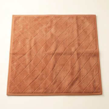 Olive Bend Bath Mat - Terracotta (synthetic illustration; no displayed measurements)