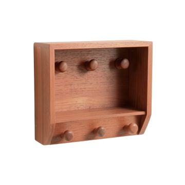 Fern Crest Wall-Mounted Entryway Organizer Shelf - Terracotta (synthetic illustration; no displayed measurements)