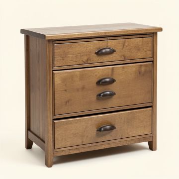 Pinehurst 3 Drawer Chest (synthetic illustration; no displayed measurements)