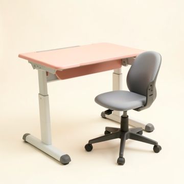 Wigmore Kids Height Adjustable Ergonomic Study School 25.2 '' Writing Desk And Chair Set (synthetic illustration; no displayed measurements)