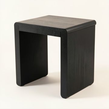 Willow Brook Side Table - Black (synthetic illustration; no displayed measurements)