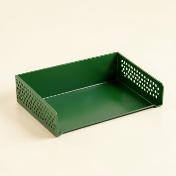 Clay Branch Empty Under-Desk Cable Tray - Green (synthetic illustration; no displayed measurements)