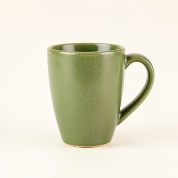 Dawn Crest Ceramic Mug - Green (synthetic illustration; no displayed measurements)